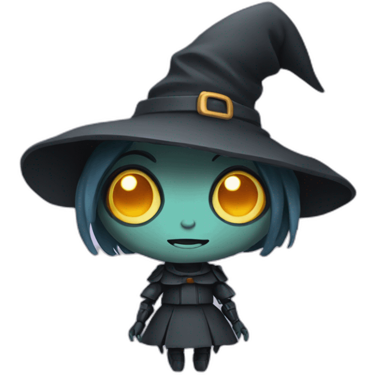 witch robot emoji