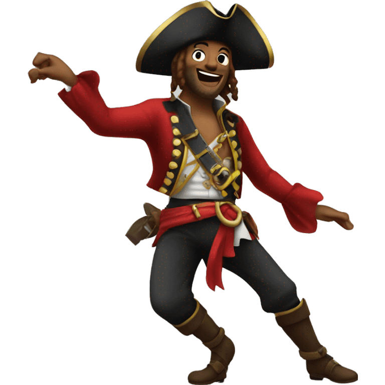 dancing pirate emoji