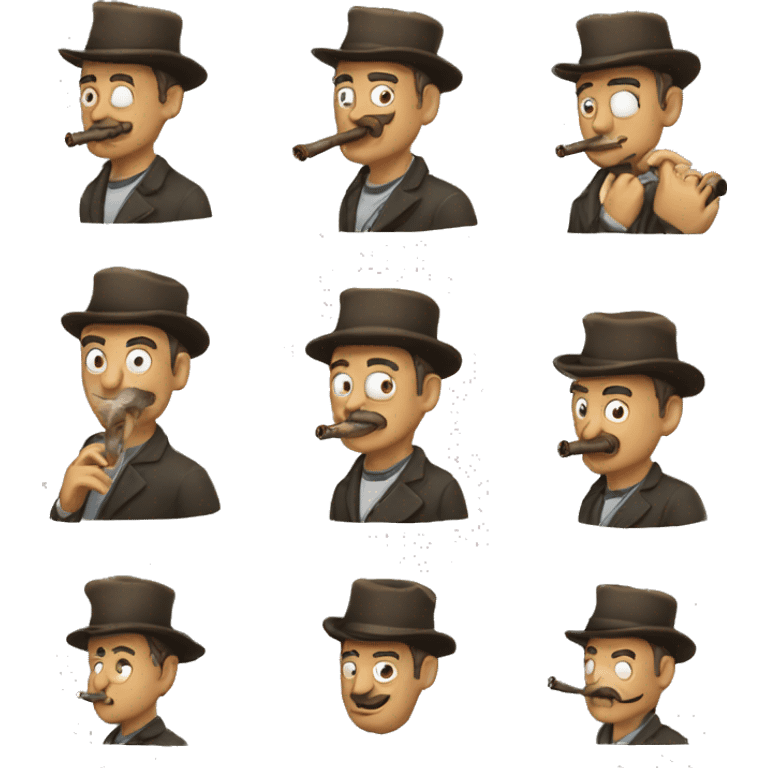 smoking pipe man emoji