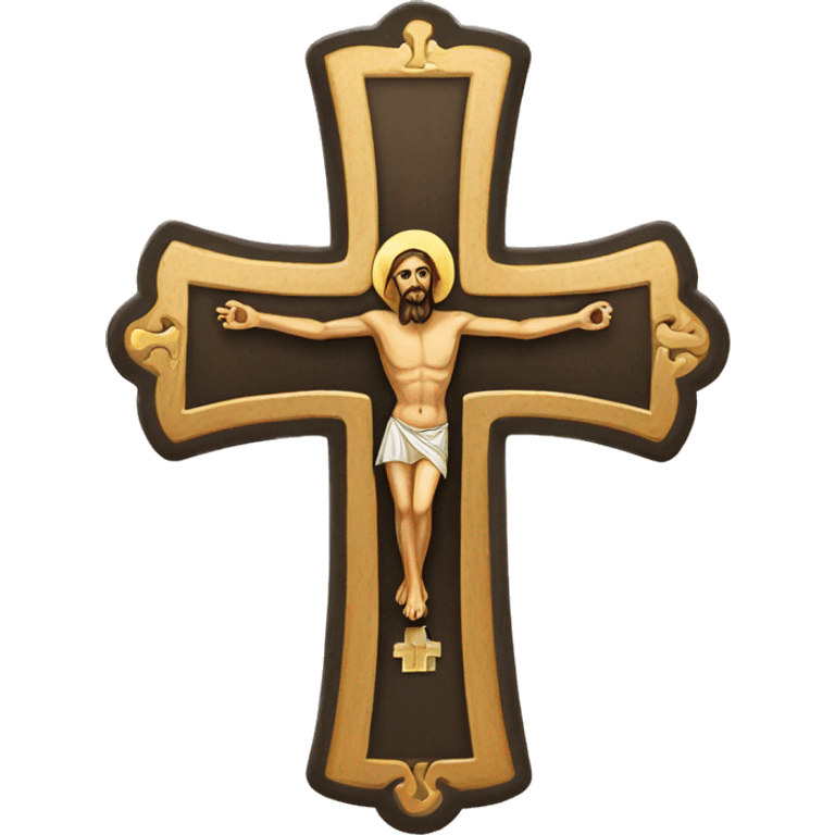 Serbian orthodox cross emoji