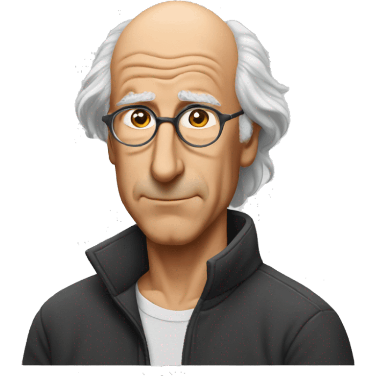 Shrugging shoulders Larry David emoji