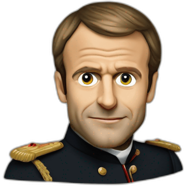 Emmanuel Macron empereur emoji