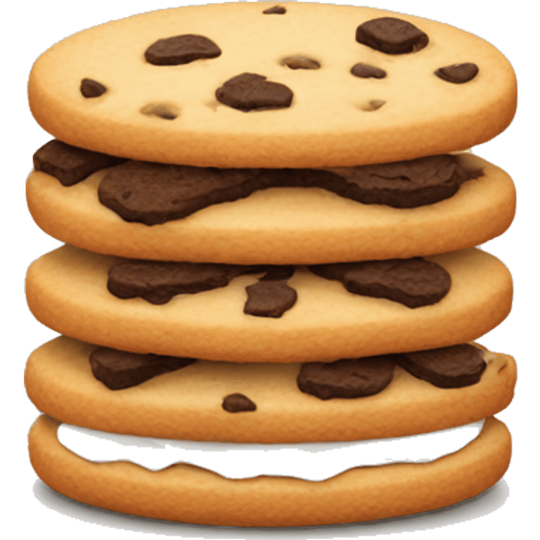 cookie sandwich emoji