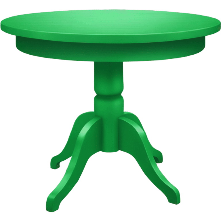 green table emoji