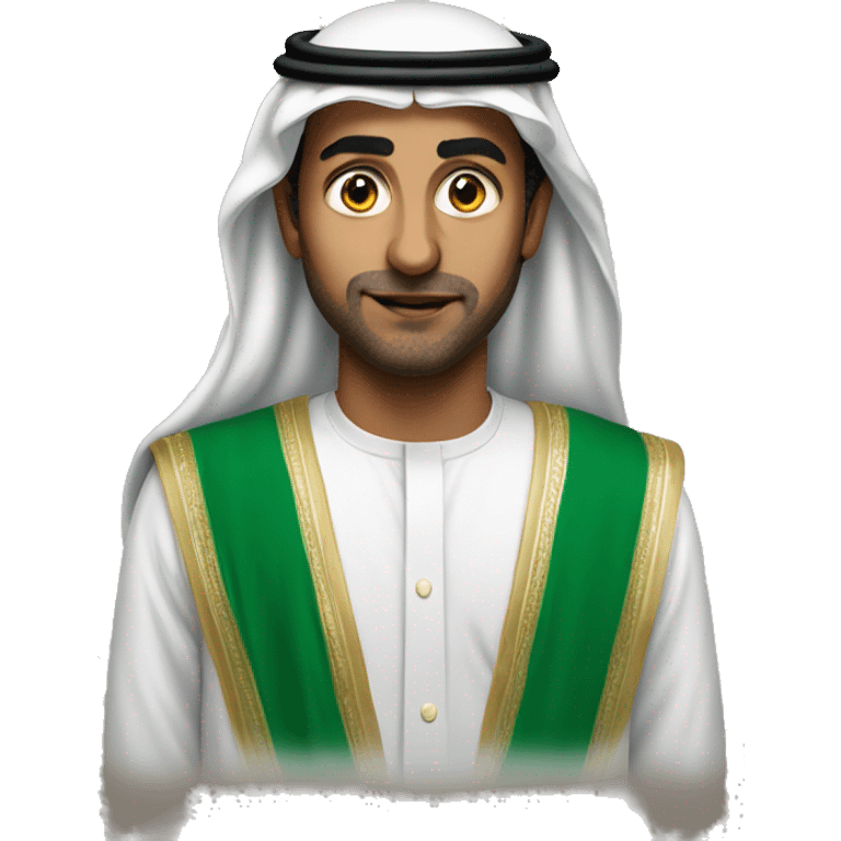 photorealistic Faisal of Saudi Arabia emoji