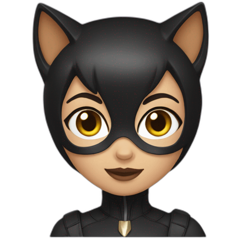 Cat woman emoji