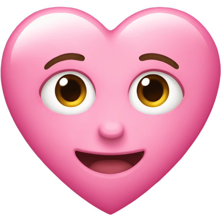 Pink heart emoji