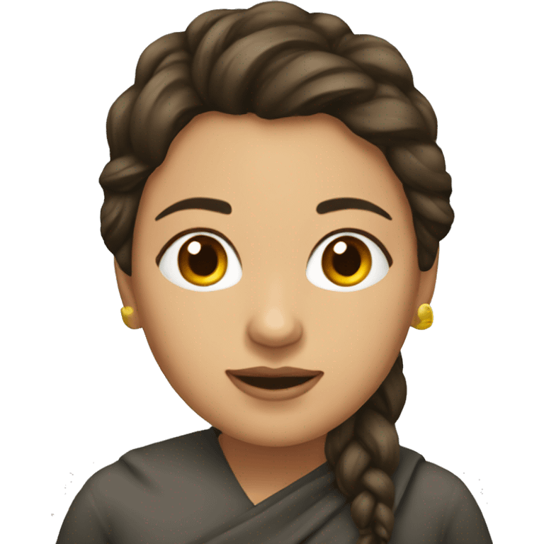 Mujer acostada  emoji