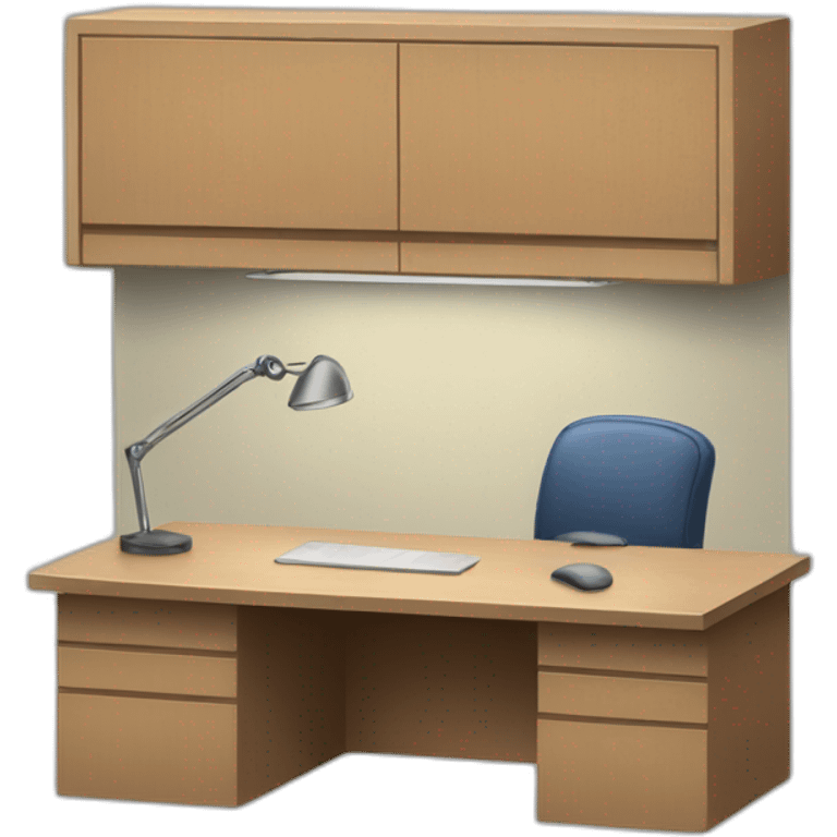 Office desk emoji