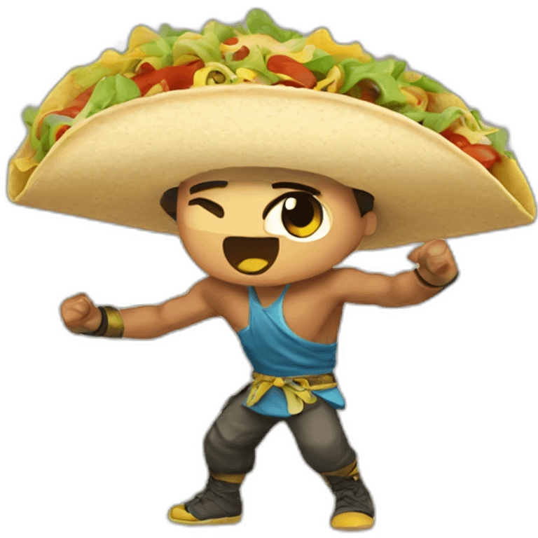 taco fighter emoji