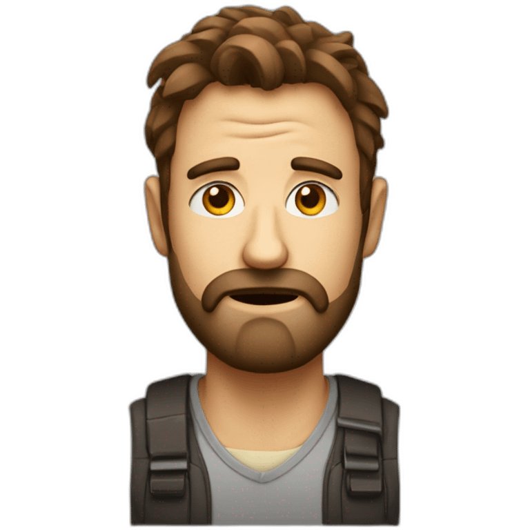 caffeinated stressed unshaven developer emoji