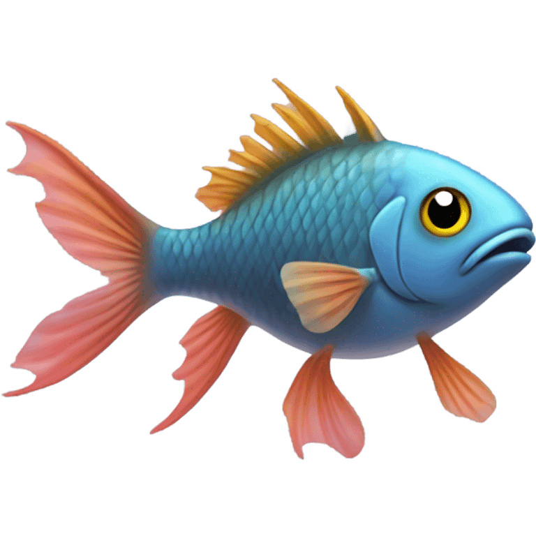 Fish with legs emoji