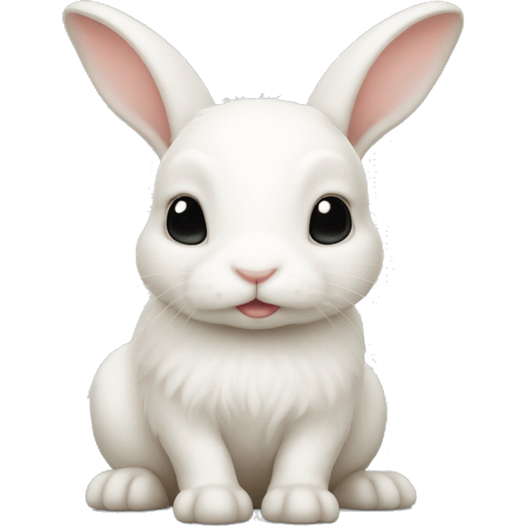 albino bunny emoji