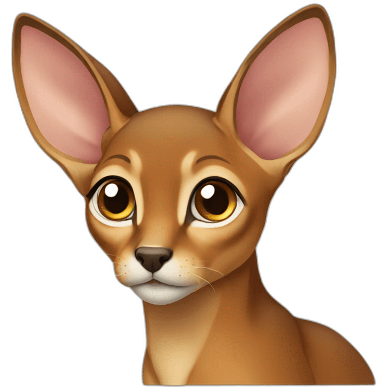 fawn abyssinian emoji