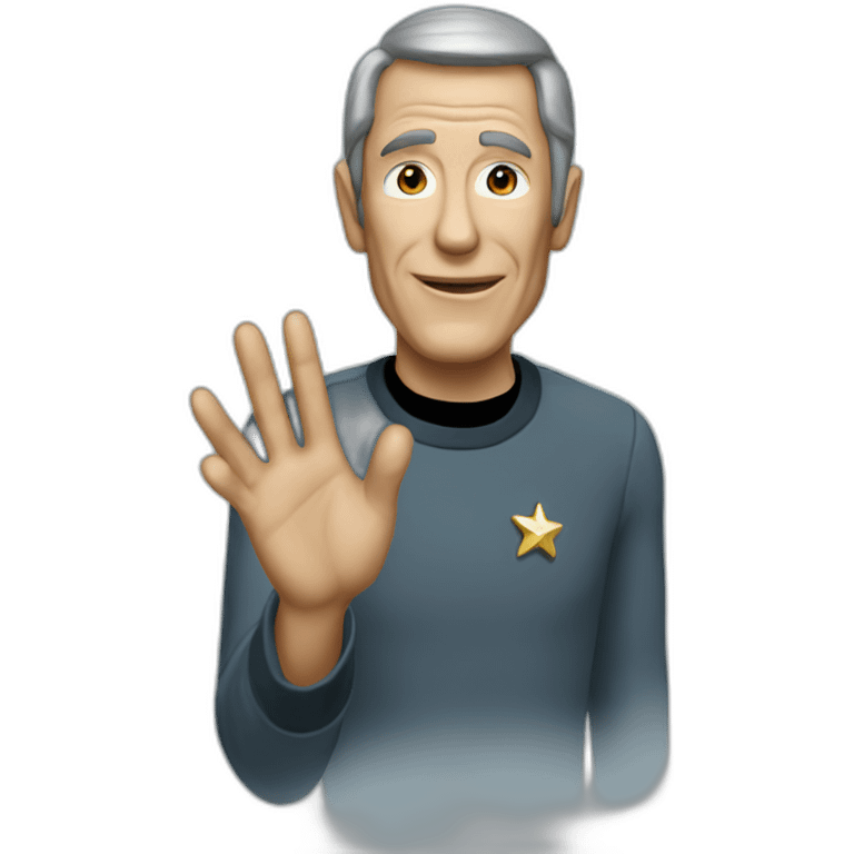 live long and prosper emoji