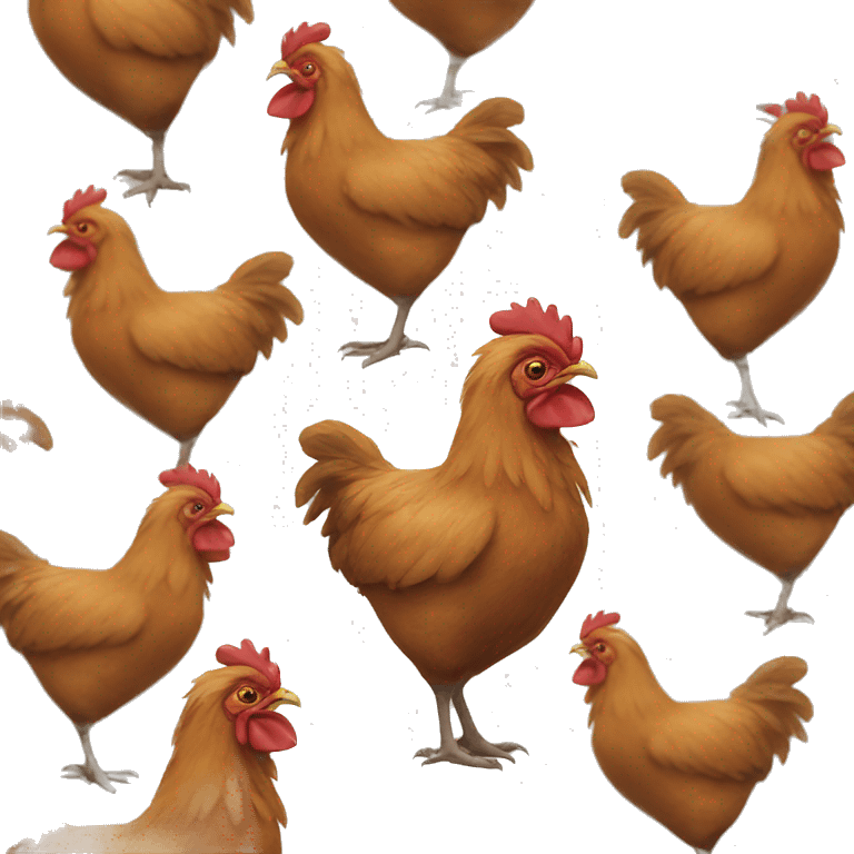 chicken emoji