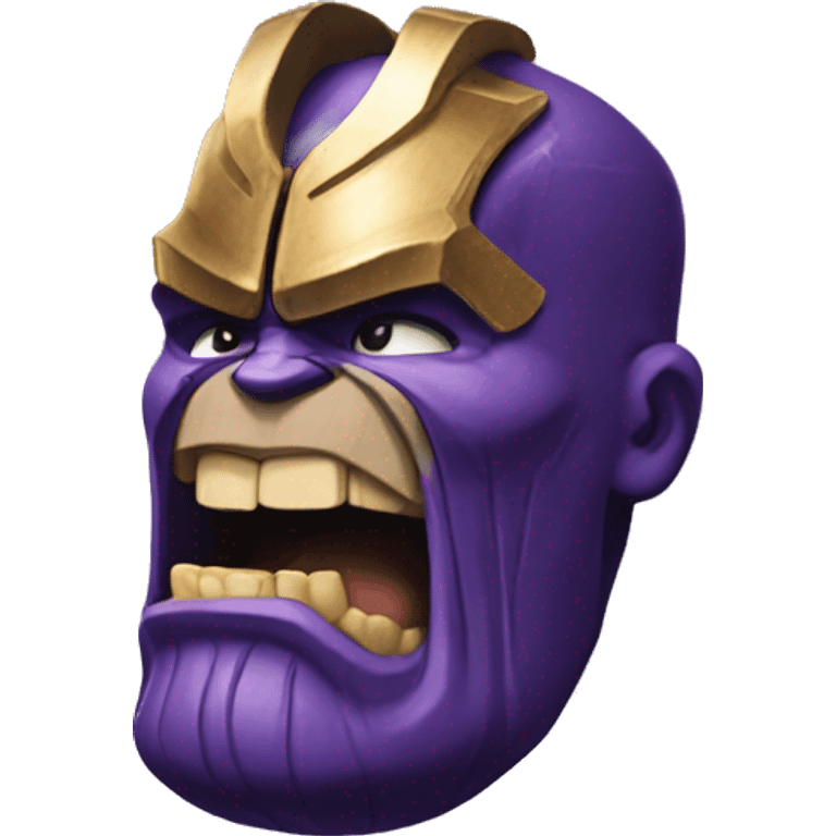 Thanos snapping  emoji