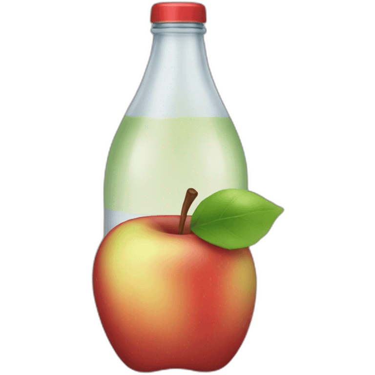 botol apple emoji