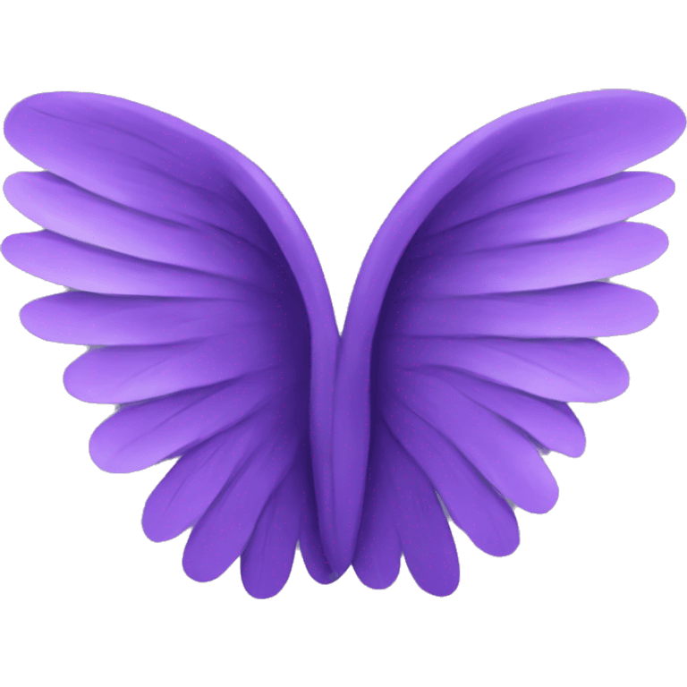 Purple wings emoji