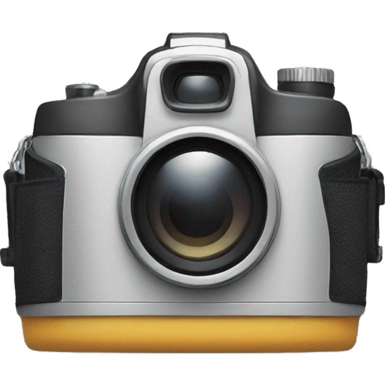 a camera chocked emoji