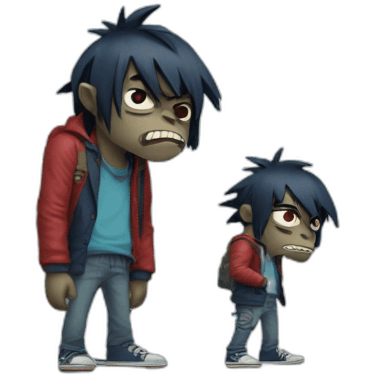 2-d-gorillaz emoji