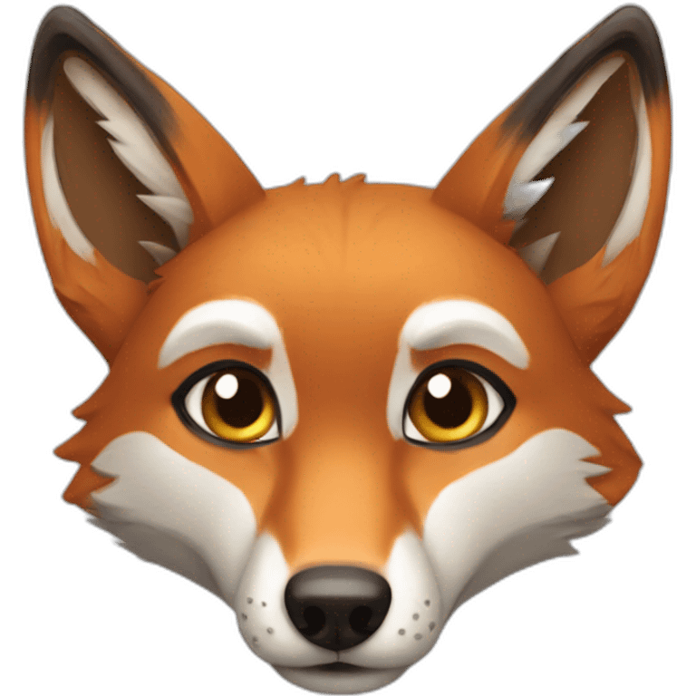 Renard et loup emoji