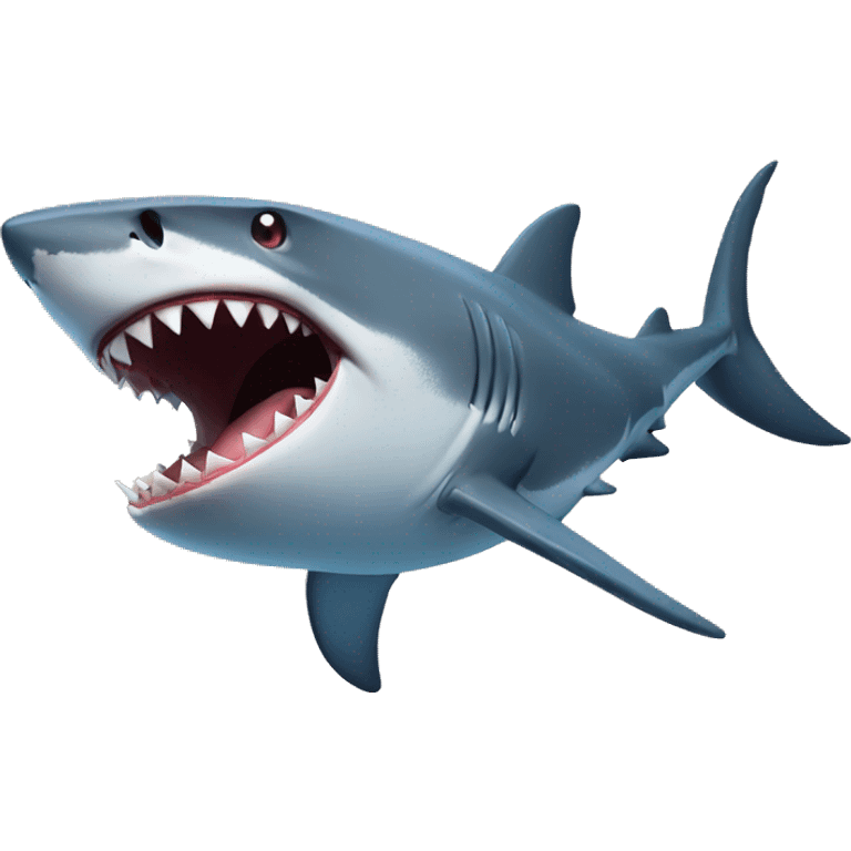 Shark attack emoji