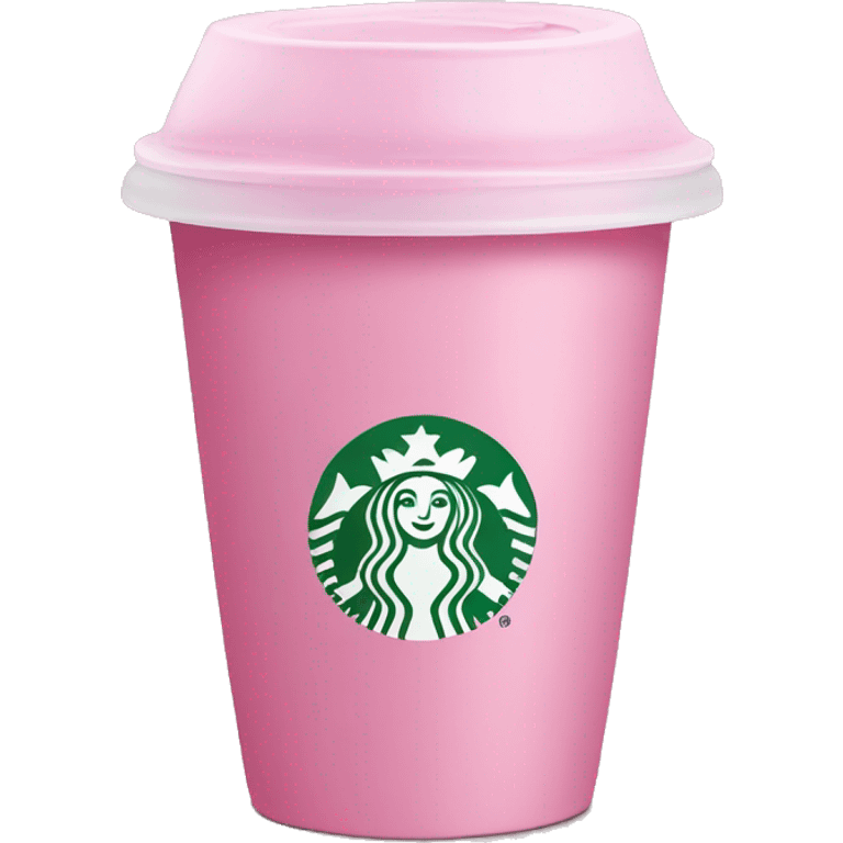 pink starbucks cup emoji