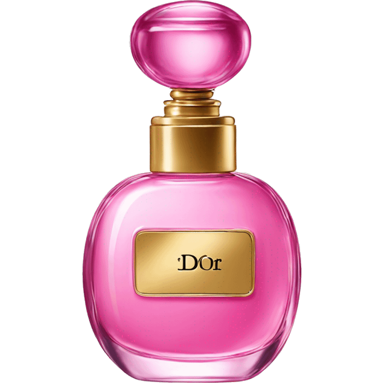 Dior pink perfum  emoji