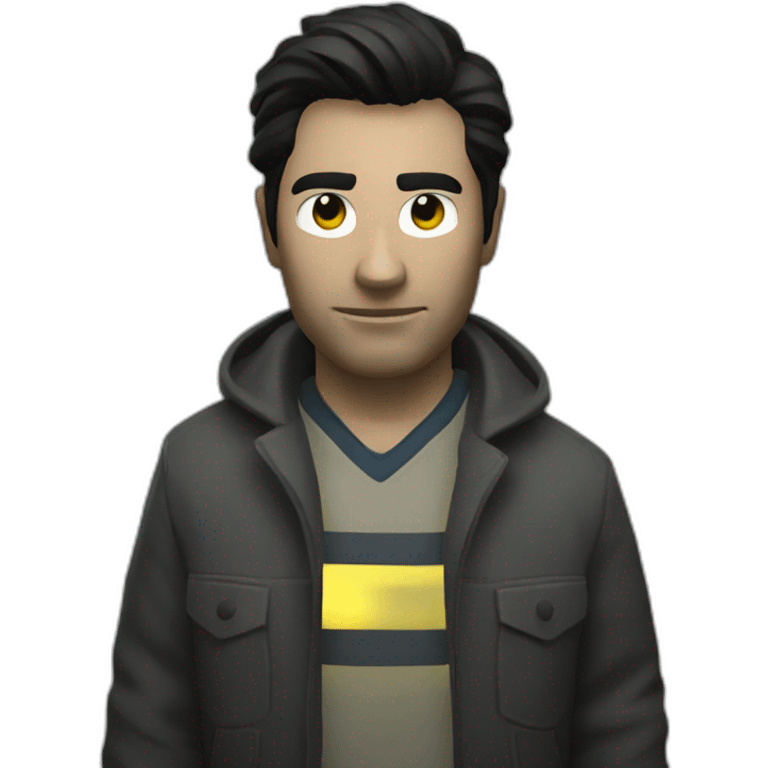 alan wake with flashlight emoji