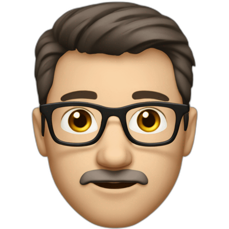 Sexy-Caucasian-Dad-dark-brown-hair-dark-brown-eyes-glasses-straight-nose emoji