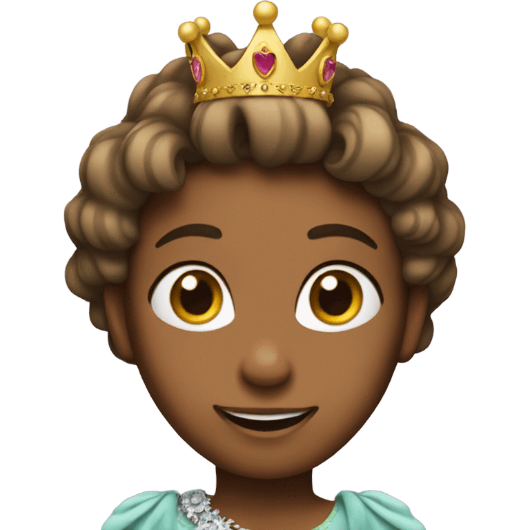 Me with a princess crown emoji