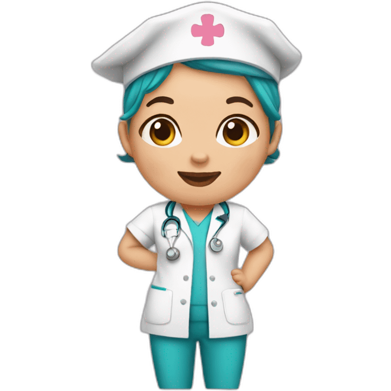 pig nurse emoji