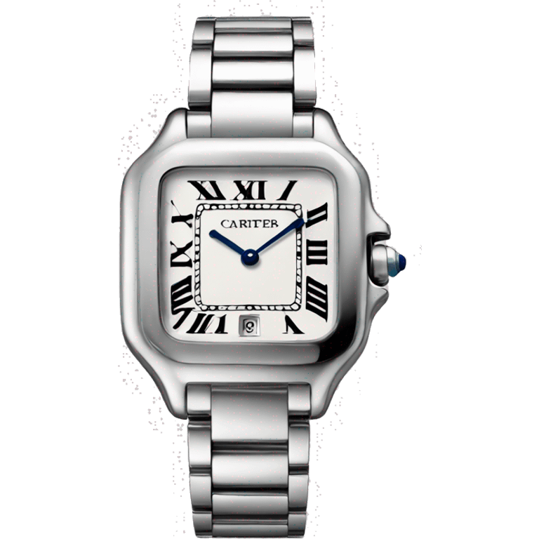 Cartier watch emoji