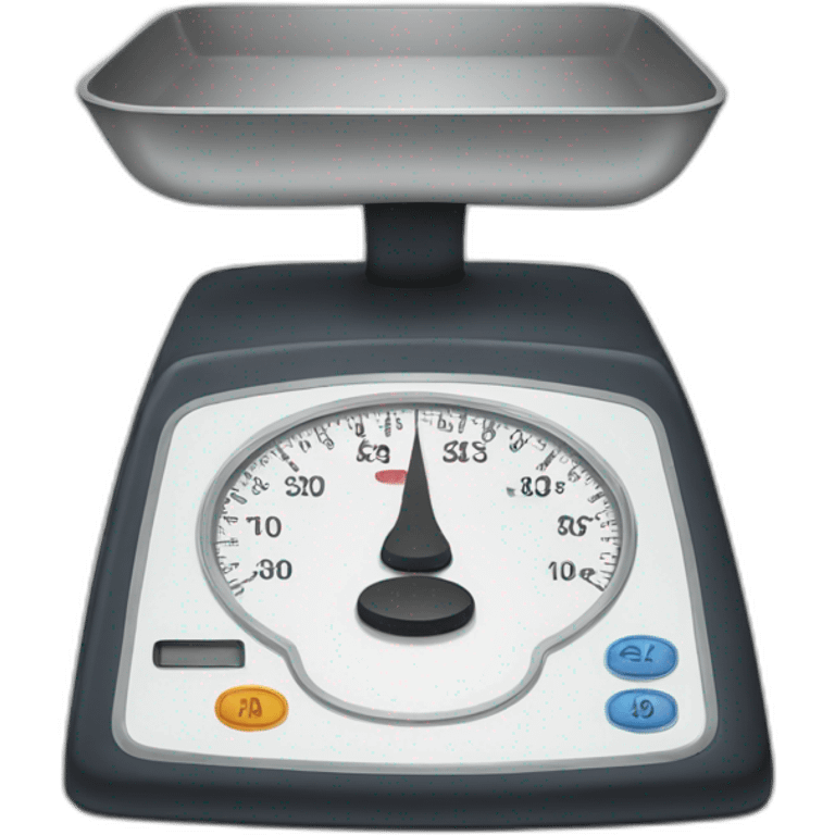 electronic scale emoji