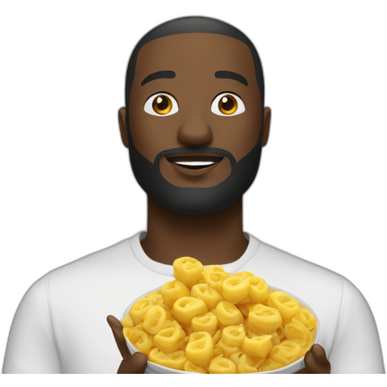 damso qui mange des pâtes  emoji