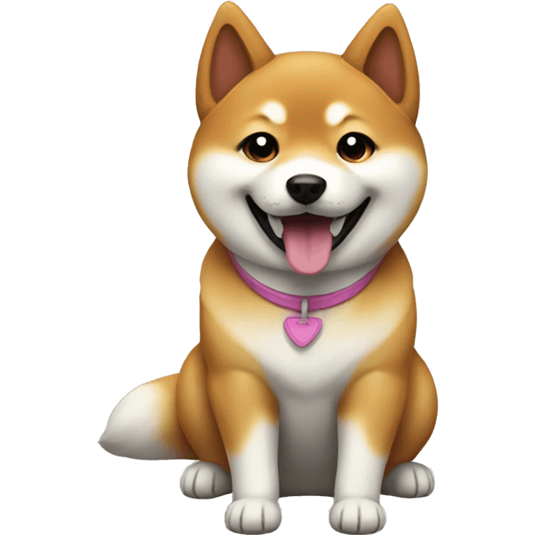 Happy Shibainu  emoji