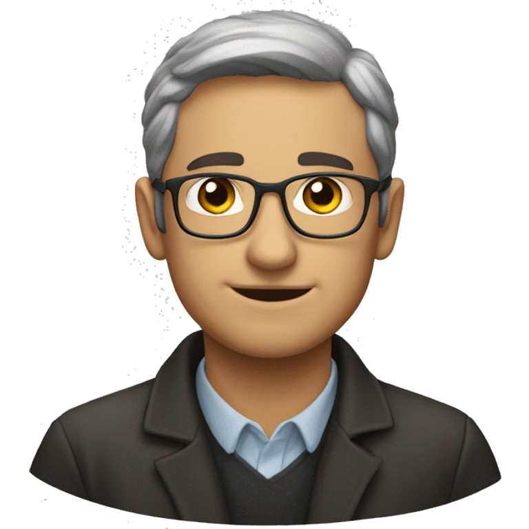 Profesor joven emoji