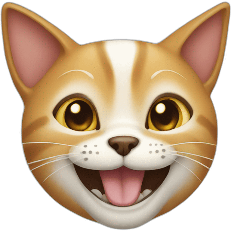 Chi-cat-smiling emoji