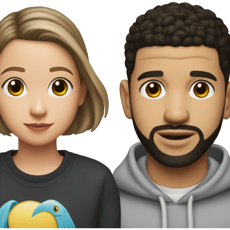 drake AND Millie Bobby Brown emoji