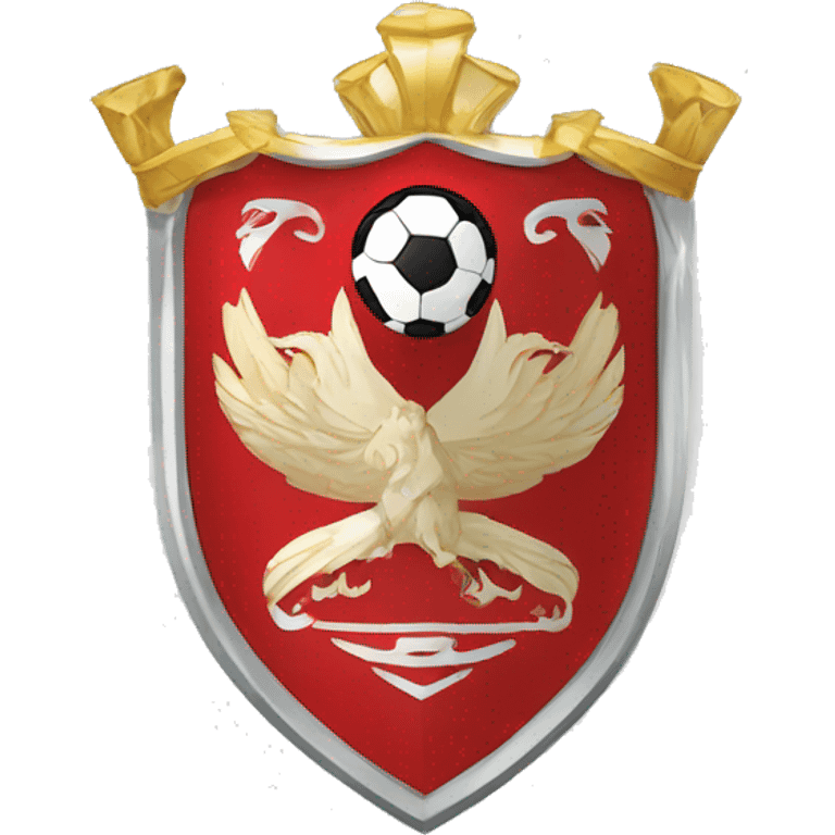  escudo de futbol de huracan emoji