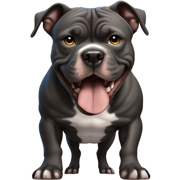 American bully dogs  emoji