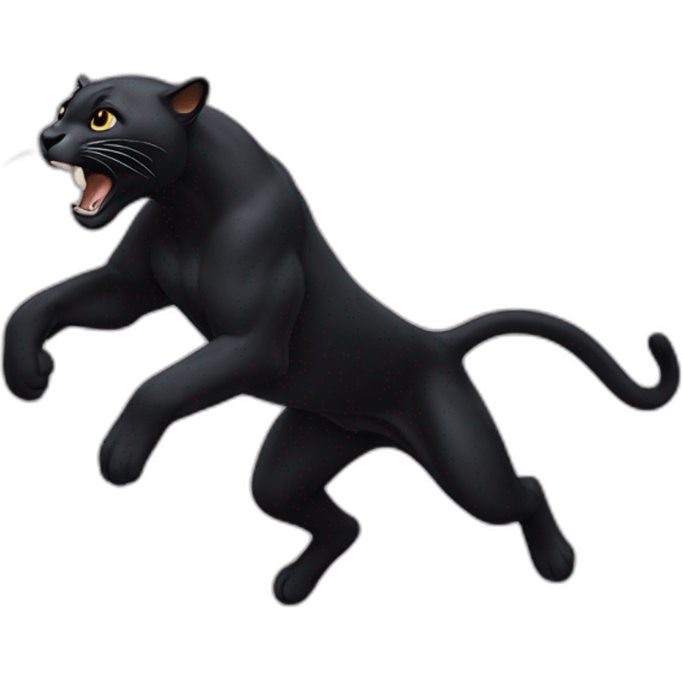 Jumping Panther emoji