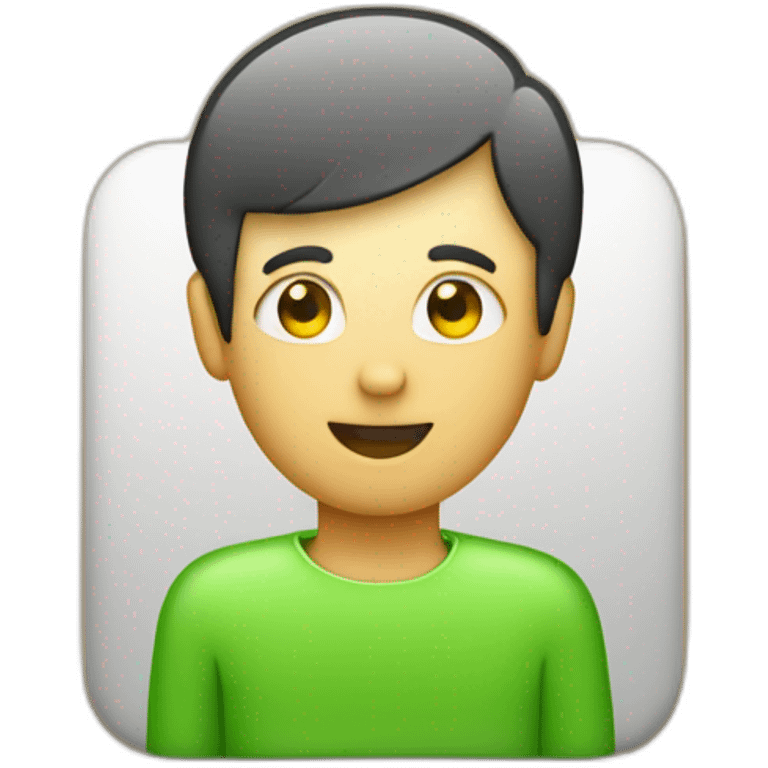 iphone-with-green-checkmark-on-screen-facetime-incoming-call emoji