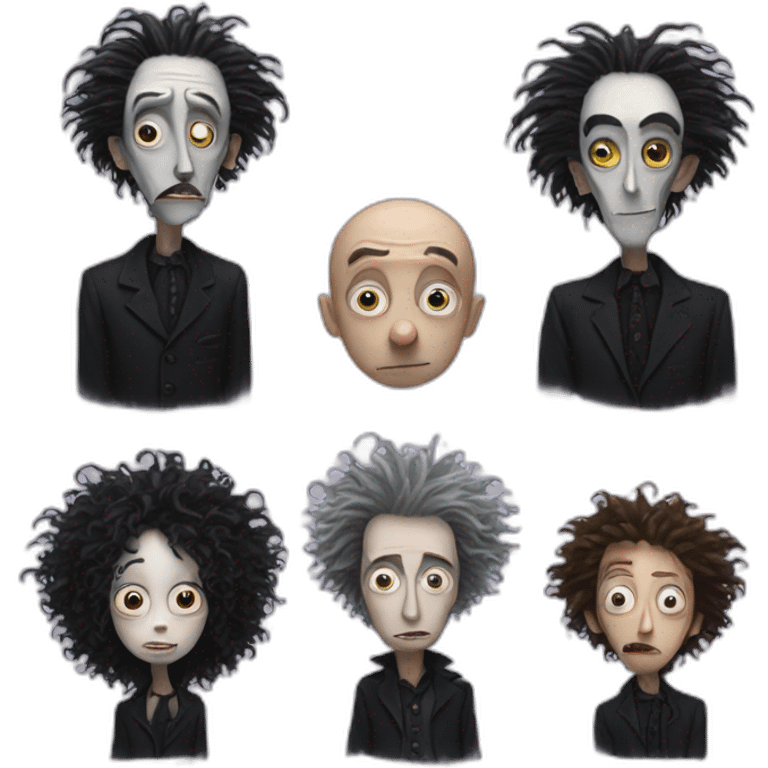 Tim burton emoji