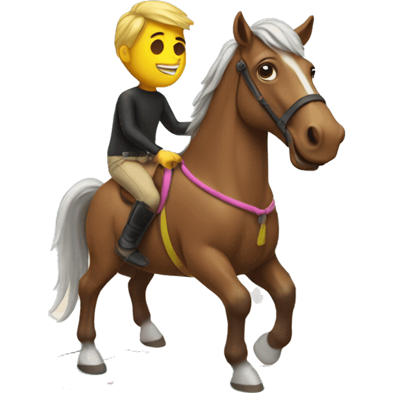 horse on surfboard emoji