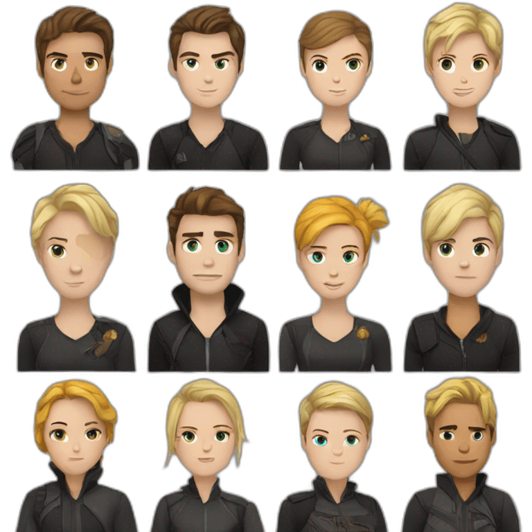 hunger games tribute emoji