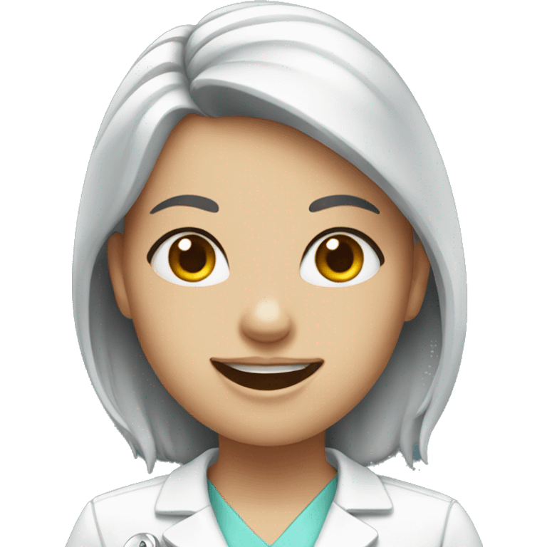 girl dentist emoji