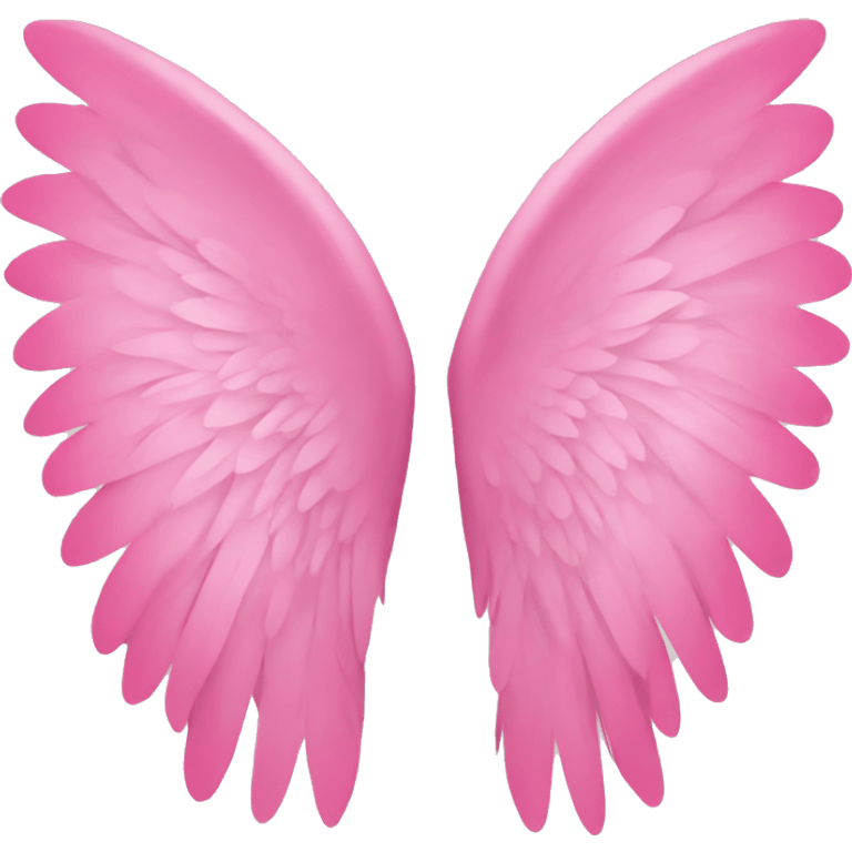 Pink wings  emoji