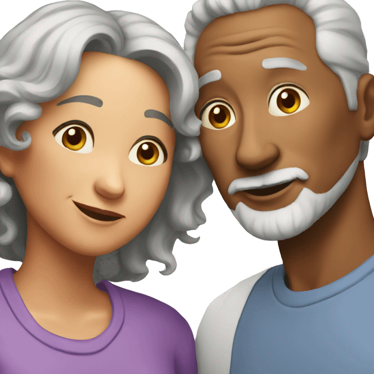 oldie couple emoji